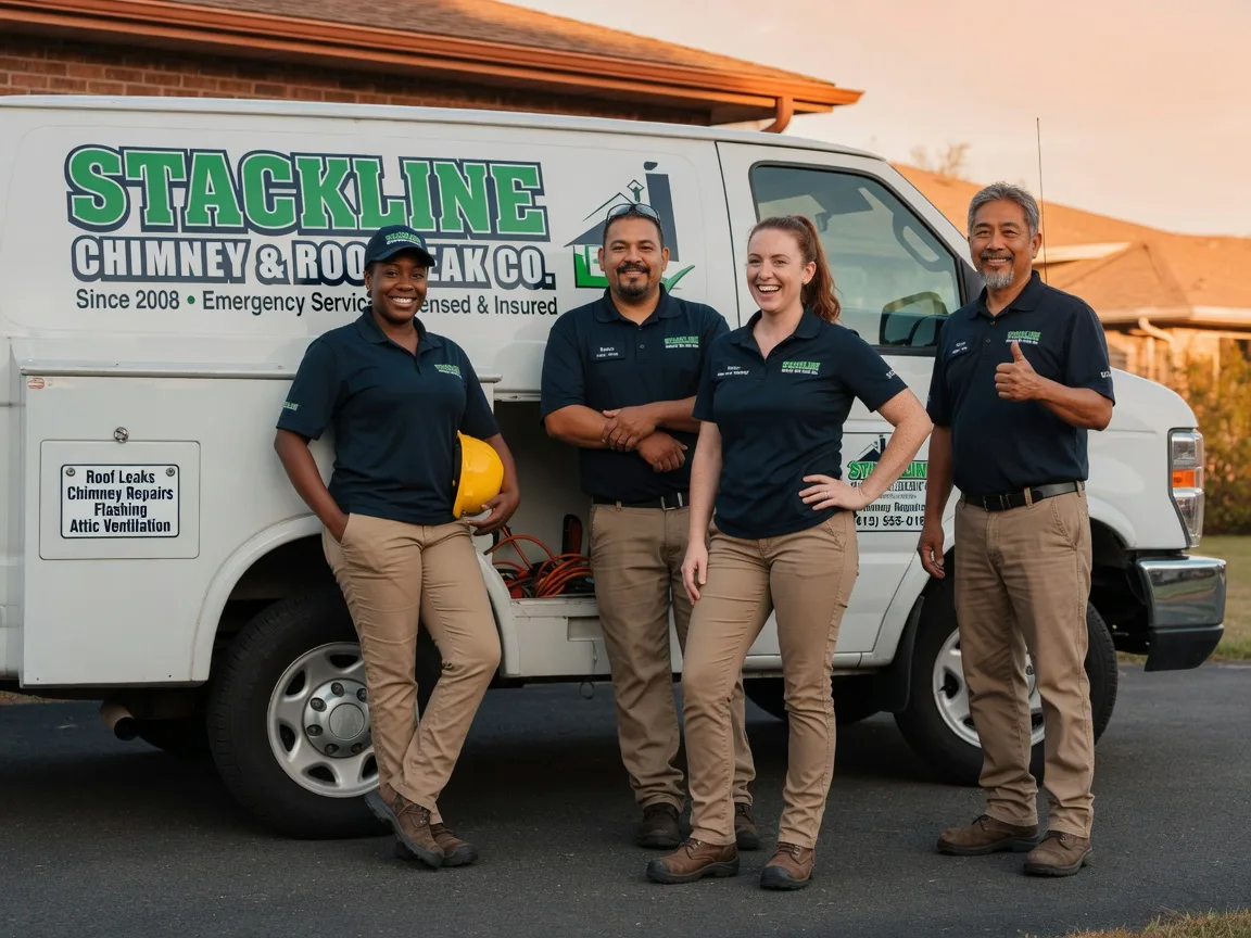 Chimney flashing repair company in Los Gatos, CA